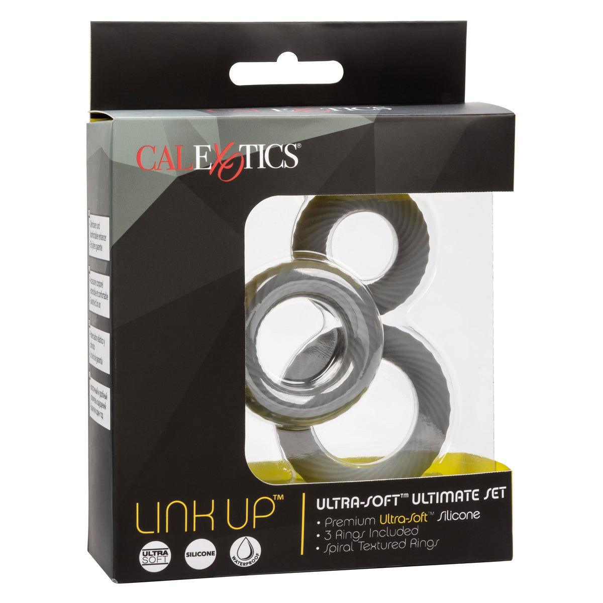 Link Up Ultra Soft Ultimate – Plush Stretchy Cock Ring Set > Cock Ring > Sets - Tophatter Daily Deals