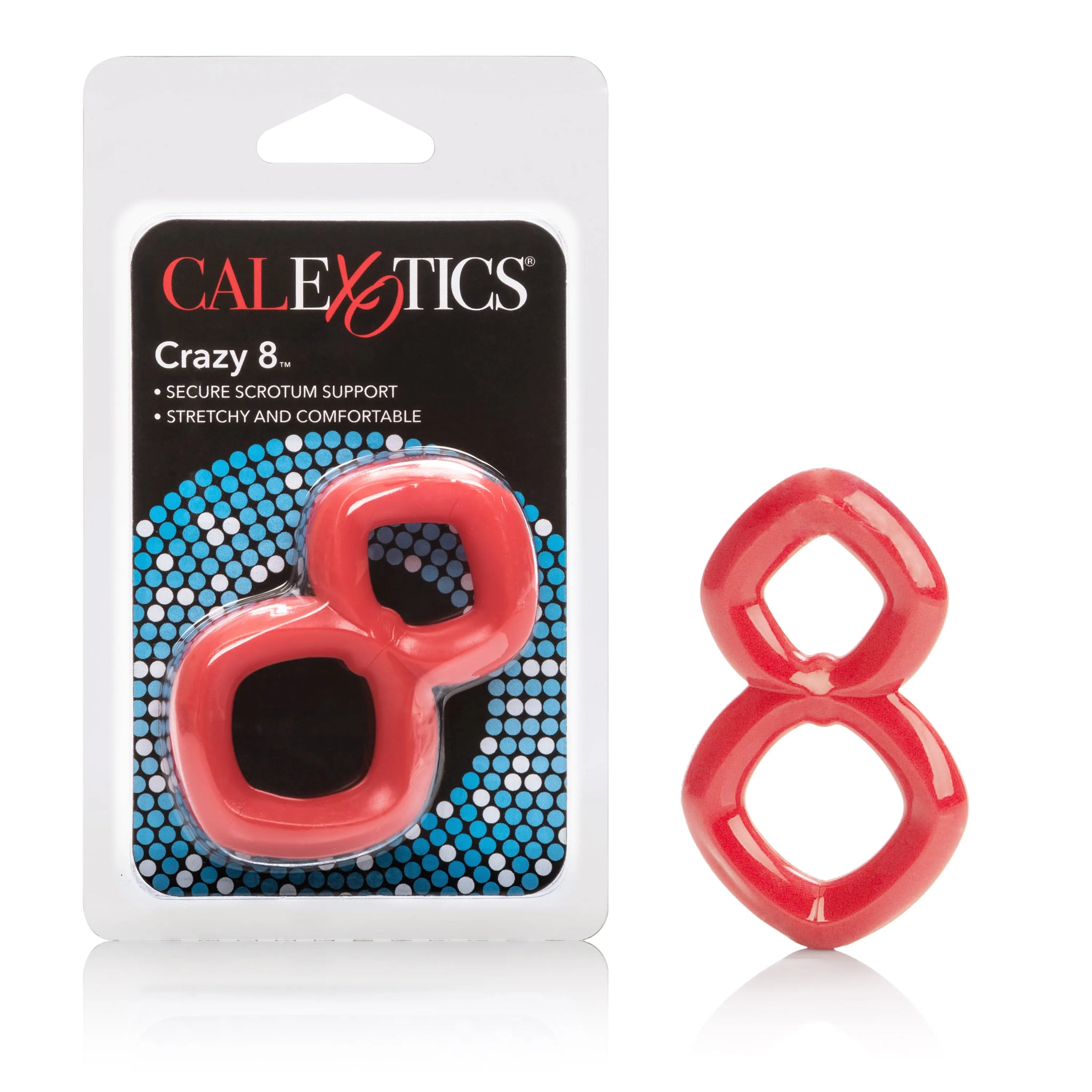 Crazy 8 Ring – Stretchy Dual Support Enhancer Ring > Cock Ring > Single - Tophatter Daily Deals