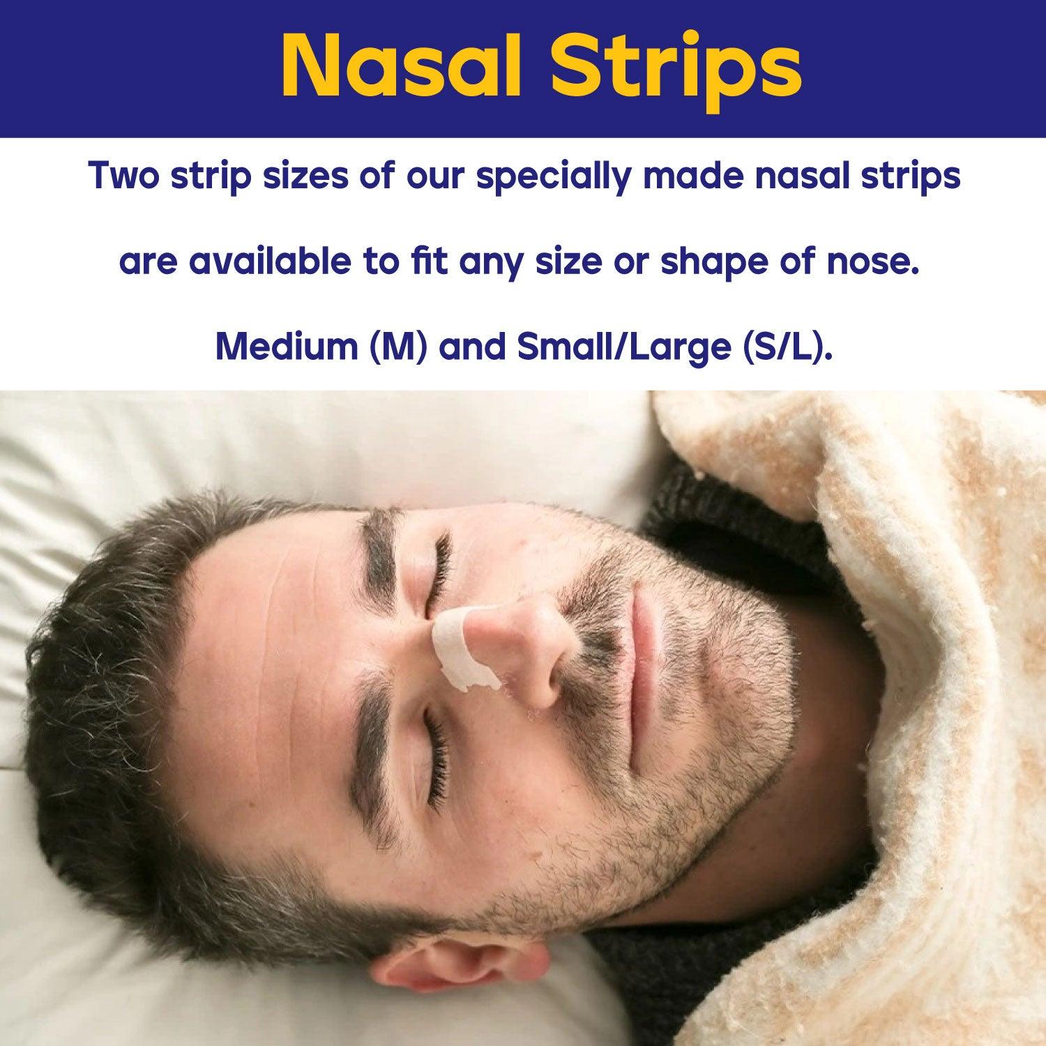 Nasal Strips for Snoring - Nasal Strips (60 Pack) Nose Strip to Stop Snoring, Snoring Strips to Help You Breathe Through Your Nose Personal Care - Tophatter Daily Deals