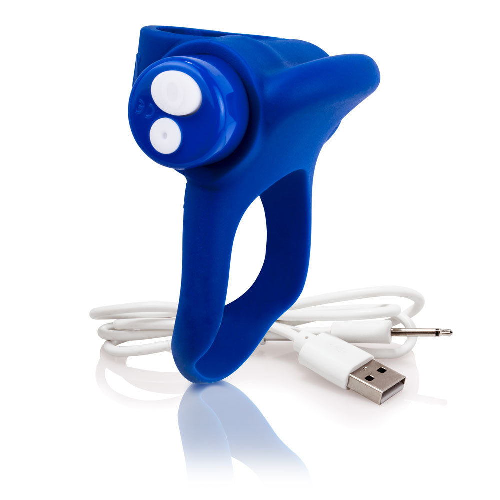 Charged You-Turn Plus – Rechargeable Vibrating Cock Ring > Cock Ring > Vibrating - Tophatter Daily Deals
