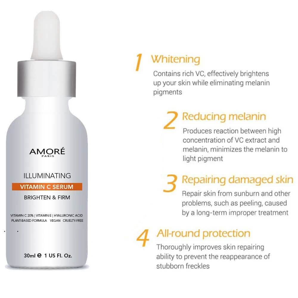 Natural Vitamin C Serum Face Serums - Tophatter Daily Deals
