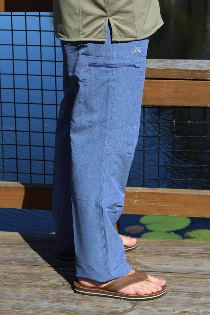 Mojo Sportswear Company Tailwater Fishing Pants Nautical Navy Pants - Tophatter Daily Deals