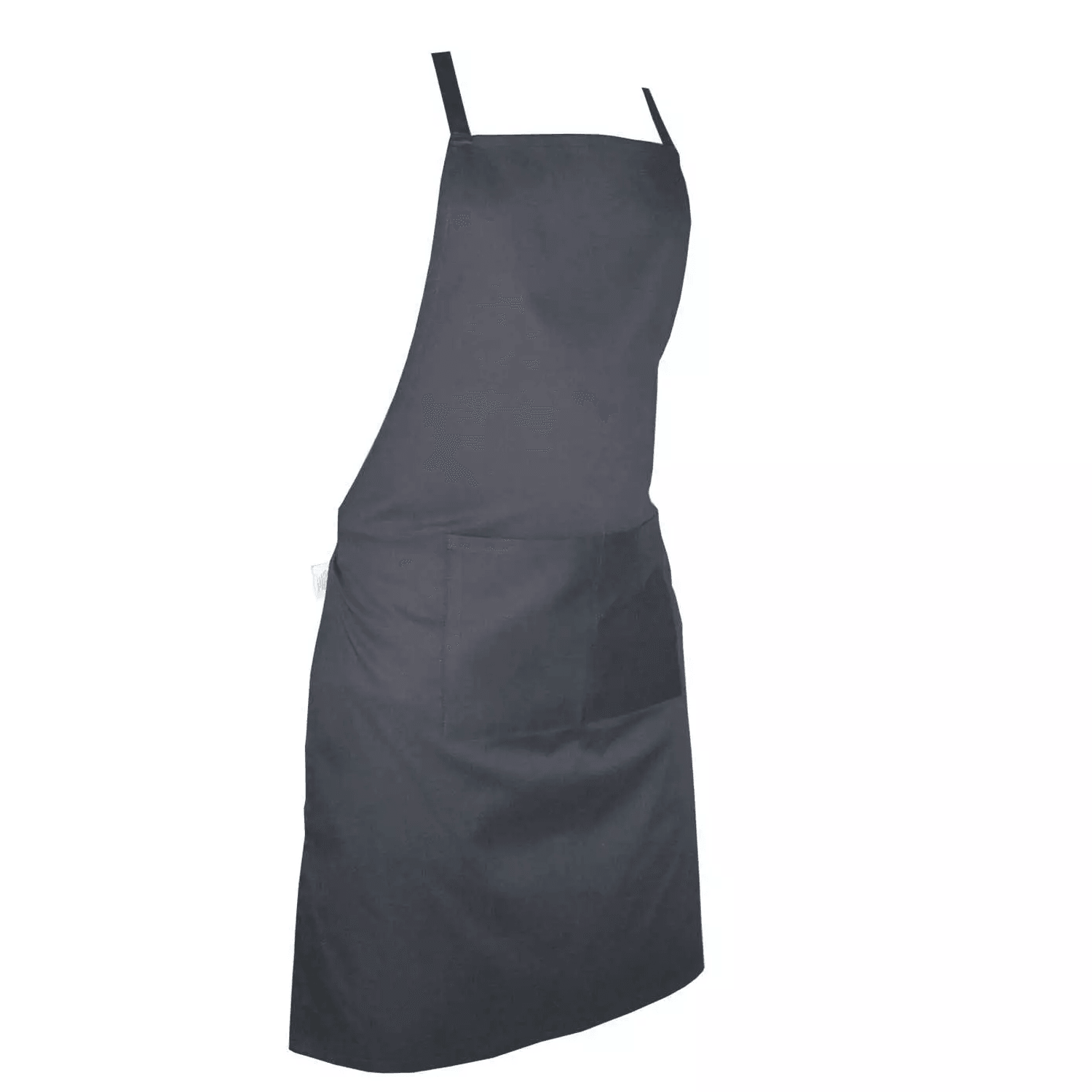 Waterproof Kitchen Apron - Plain Apron for Cooking Chefs Baking Pocket Craft BBQ Front Butcher Catering Black Clothing - Tophatter Daily Deals