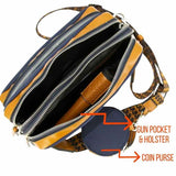 Cameleon® Harper Concealed Carry Crossbody Purse Handgun Purses - Tophatter Daily Deals
