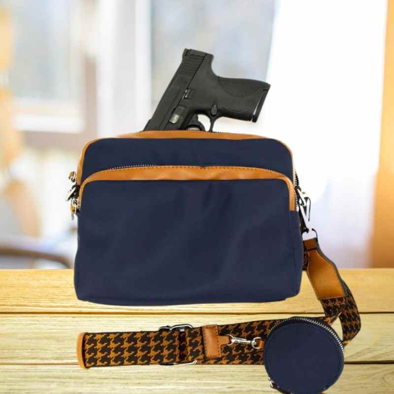 Cameleon® Harper Concealed Carry Crossbody Purse Handgun Purses - Tophatter Daily Deals