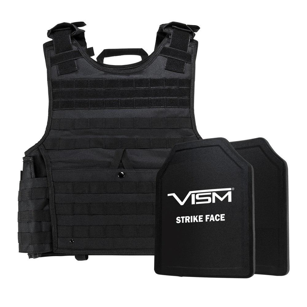 NcSTAR Expert Plate Carrier Vest Shooters Cut Hard PE Ballistic Panels Bulletproof - Tophatter Daily Deals