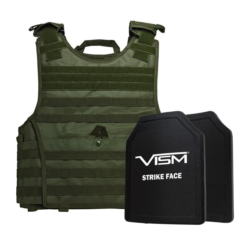 NcSTAR Expert Plate Carrier Vest Shooters Cut Hard PE Ballistic Panels Bulletproof - Tophatter Daily Deals