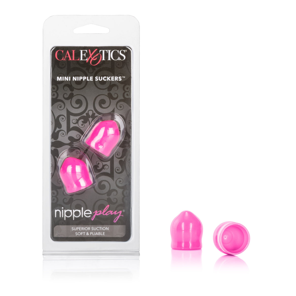Nipple Play Mini Nipple Suckers Pink 1 Inch by 0.75 Inch Soft Pliable PVC > Sex Toys > Nipple Suckers - Tophatter Daily Deals