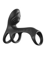 Fantasy C-Ringz Ultimate Couples Cage Pro (Black) – Dual-Motor Cock Ring > Bondage Gear > Male Chastity - Tophatter Daily Deals