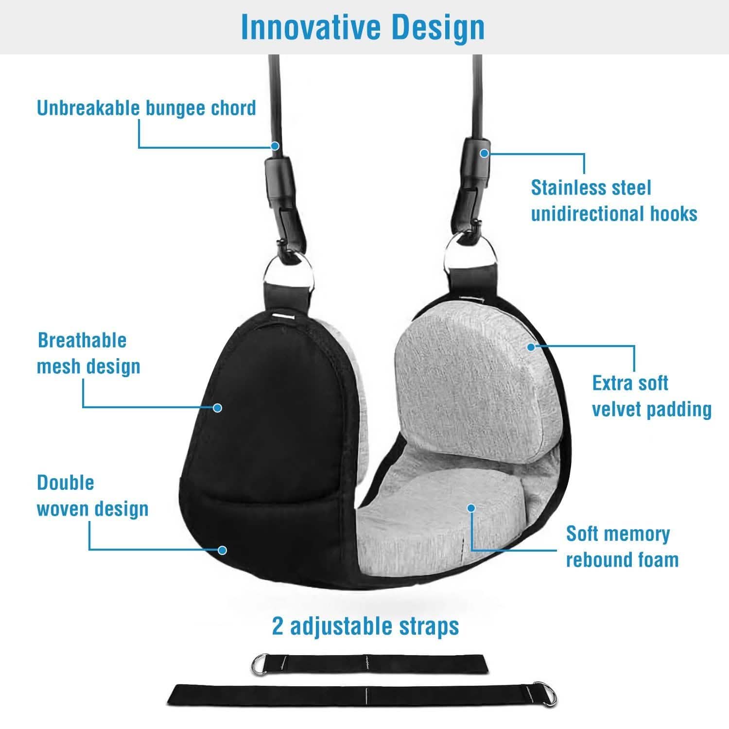 Neck Head Hammock Portable Cervical Traction Relief Hammock Health & Wellness - Tophatter Daily Deals