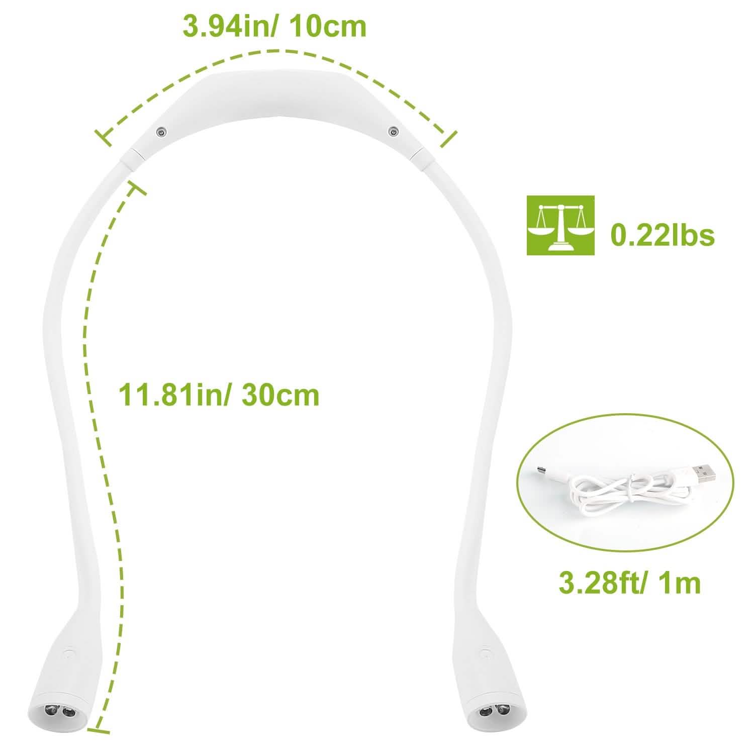 Neck Reading Light Rechargeable Book Bed Lamp Everything Else - Tophatter Daily Deals