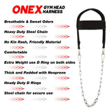 Neck Exercise Harness - Head Harness Special Dipping For Neck Exercise Weight lifting Exercise & Fitness - Tophatter Daily Deals