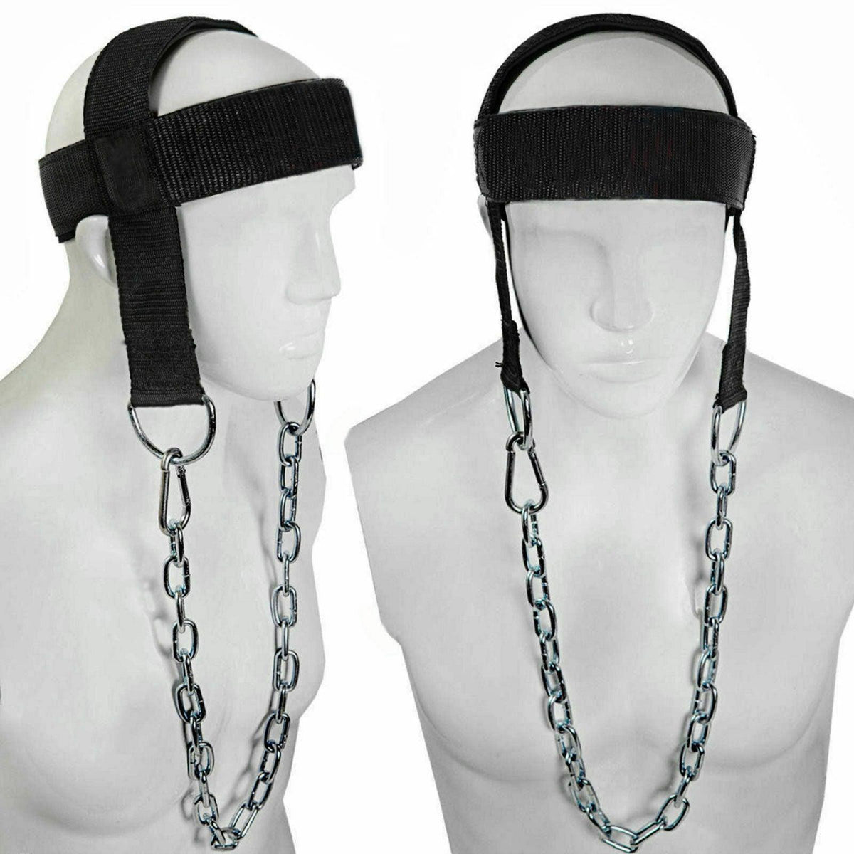 Neck Exercise Harness - Head Harness Special Dipping For Neck Exercise Weight lifting Exercise & Fitness - Tophatter Daily Deals