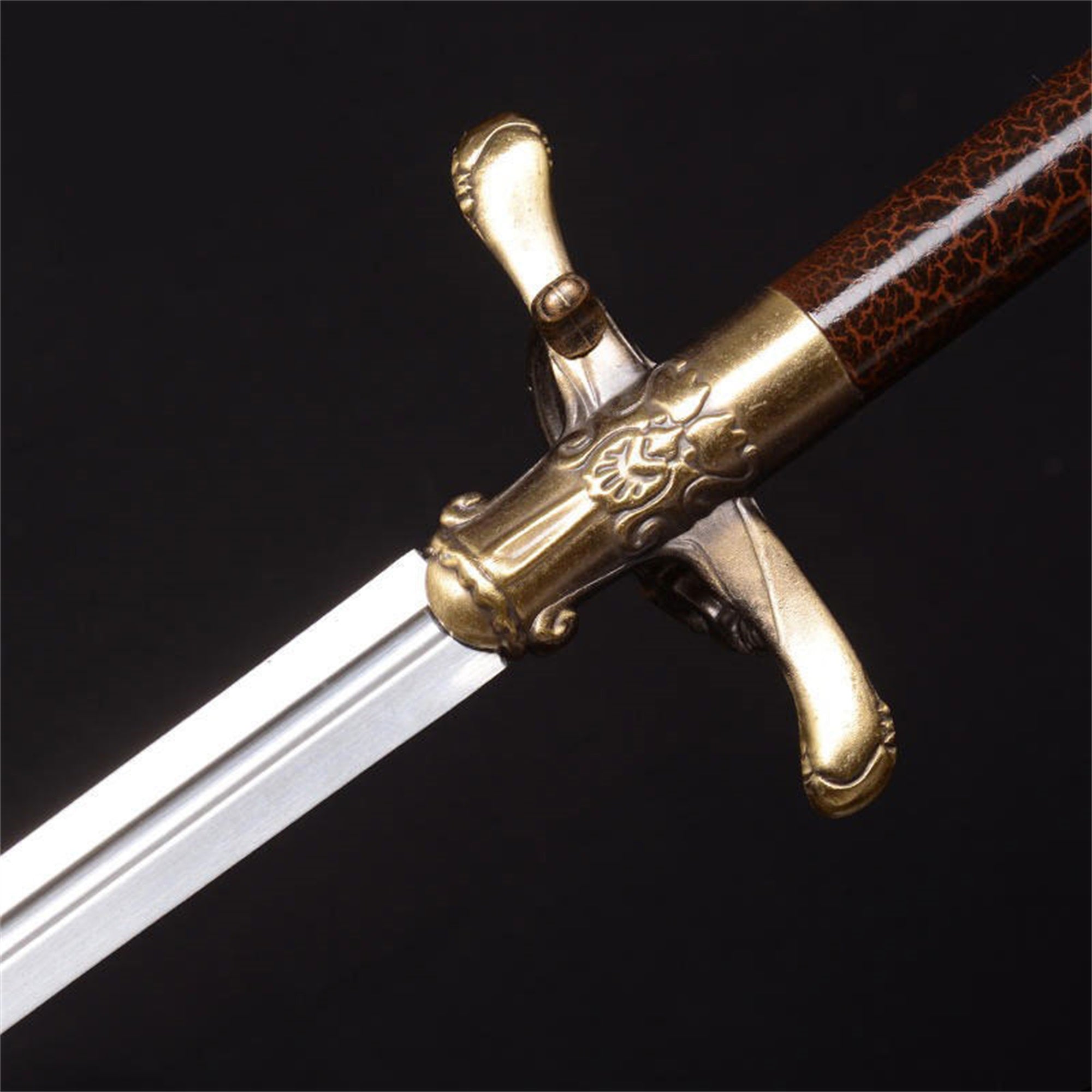 Medieval Needle Sword Life-size Steel Replica - Tophatter Daily Deals