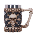 Gothic Lore – Official Large Tankard of Skulls Tankard - Tophatter Daily Deals