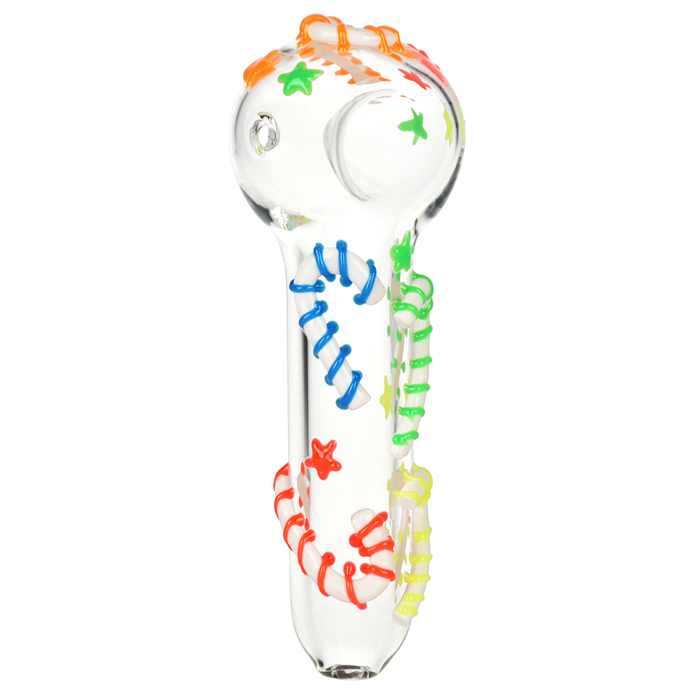 Neon Candy Cane Spoon Pipe Spoon Pipes - Tophatter Daily Deals