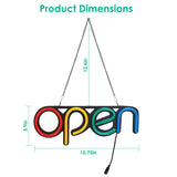Neon Open Sign Light School, Office & Art Supplies - Tophatter Daily Deals