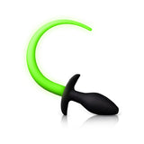Neon Green Glow In The Dark Puppy Tail Plug - Tophatter Daily Deals