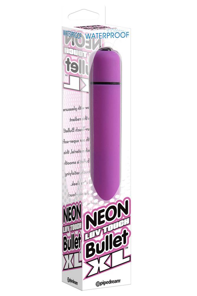 Pipedream - Neon - XL Clitoral Bullet - Purple Sex Toy - Tophatter Daily Deals