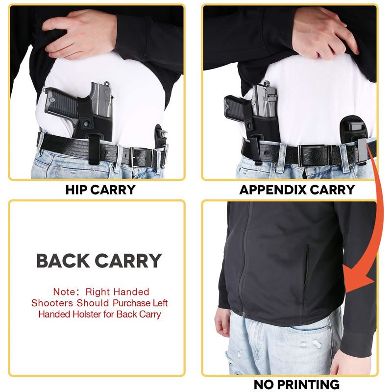 JD-95 NEOPRENE IWB HOLSTER + MAG POUCH - Tophatter's Army Deals HOLSTERS & BAGS - Tophatter Daily Deals