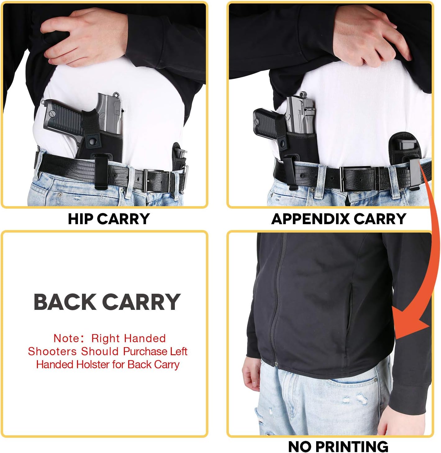 JD-95 NEOPRENE IWB HOLSTER + MAG POUCH - Tophatter's Army Deals HOLSTERS & BAGS - Tophatter Daily Deals