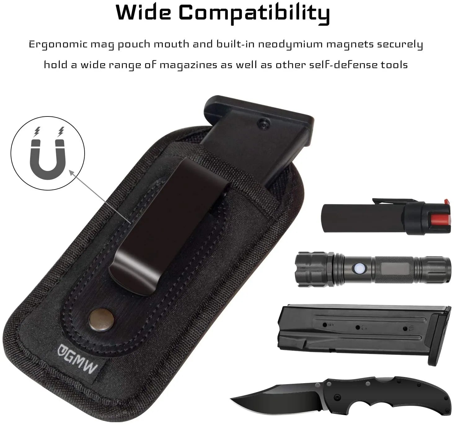 JD-95 NEOPRENE IWB HOLSTER + MAG POUCH - Tophatter's Army Deals HOLSTERS & BAGS - Tophatter Daily Deals