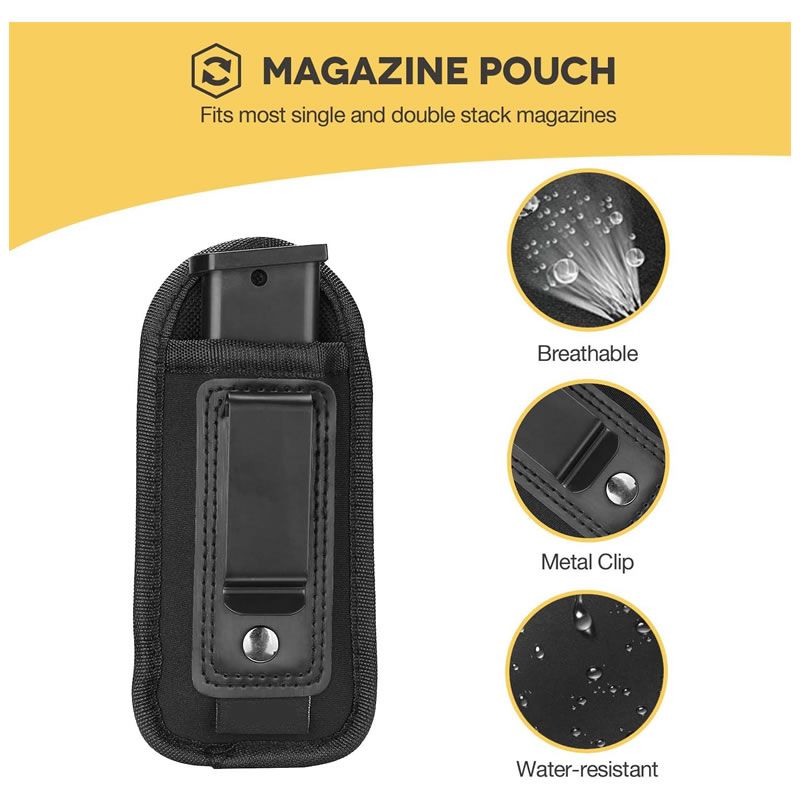 JD-95 NEOPRENE IWB HOLSTER + MAG POUCH - Tophatter's Army Deals HOLSTERS & BAGS - Tophatter Daily Deals