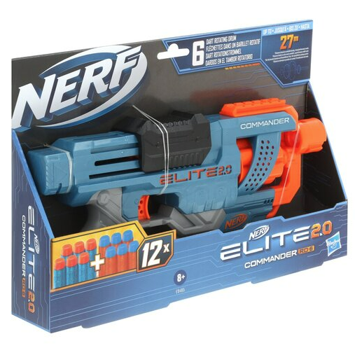 NERF ELITE 2.0 COMMANDER BLASTER - Tophatter's Army Deals PAINTBALL - Tophatter Daily Deals