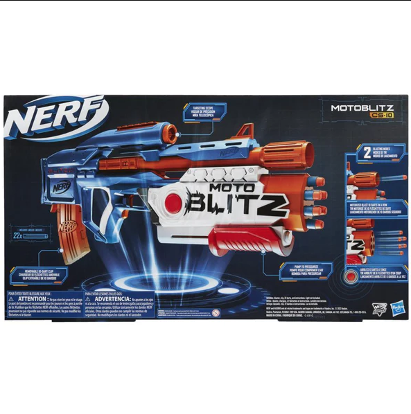NERF ELITE 2.0 MOTOBLITZ BLASTER - Tophatter's Army Deals PAINTBALL - Tophatter Daily Deals