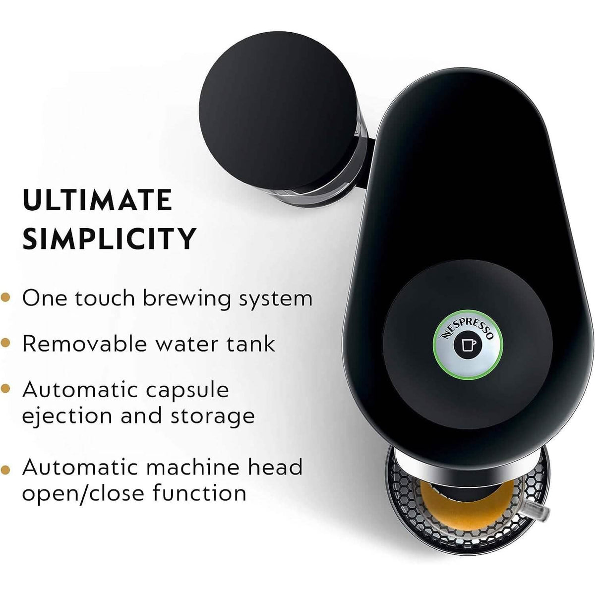 Nespresso VertuoPlus Deluxe Coffee and Espresso Machine (Refurbished) Kitchen Appliances - Tophatter Daily Deals
