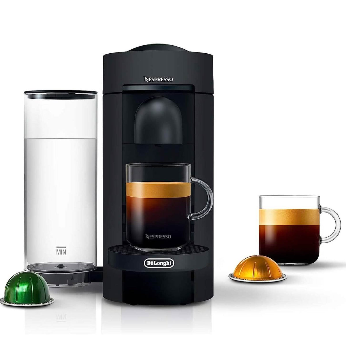 Nespresso VertuoPlus Deluxe Coffee and Espresso Machine (Refurbished) Without Frother Kitchen Appliances - Tophatter Daily Deals