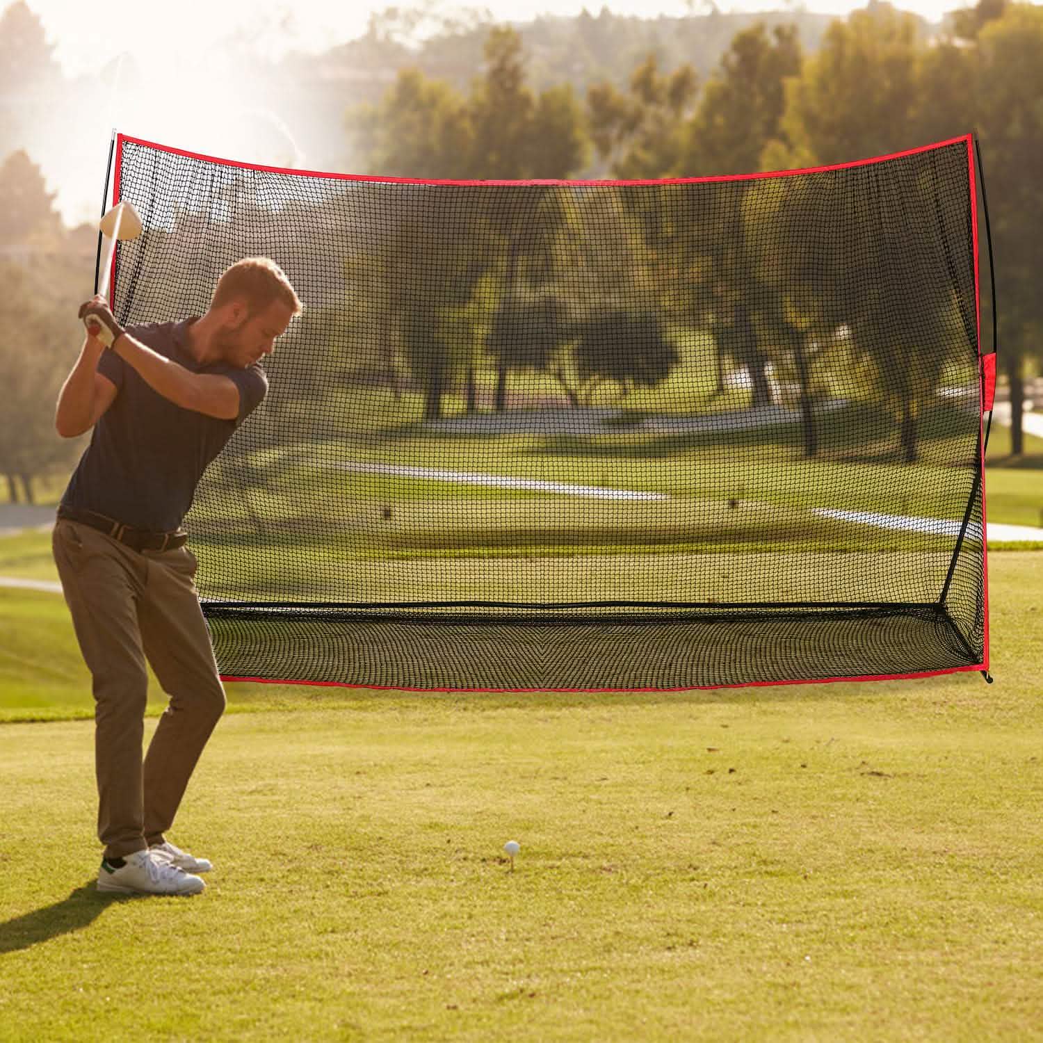Net Indoor Portable Gold Practice Outdoor Recreation - Tophatter Daily Deals