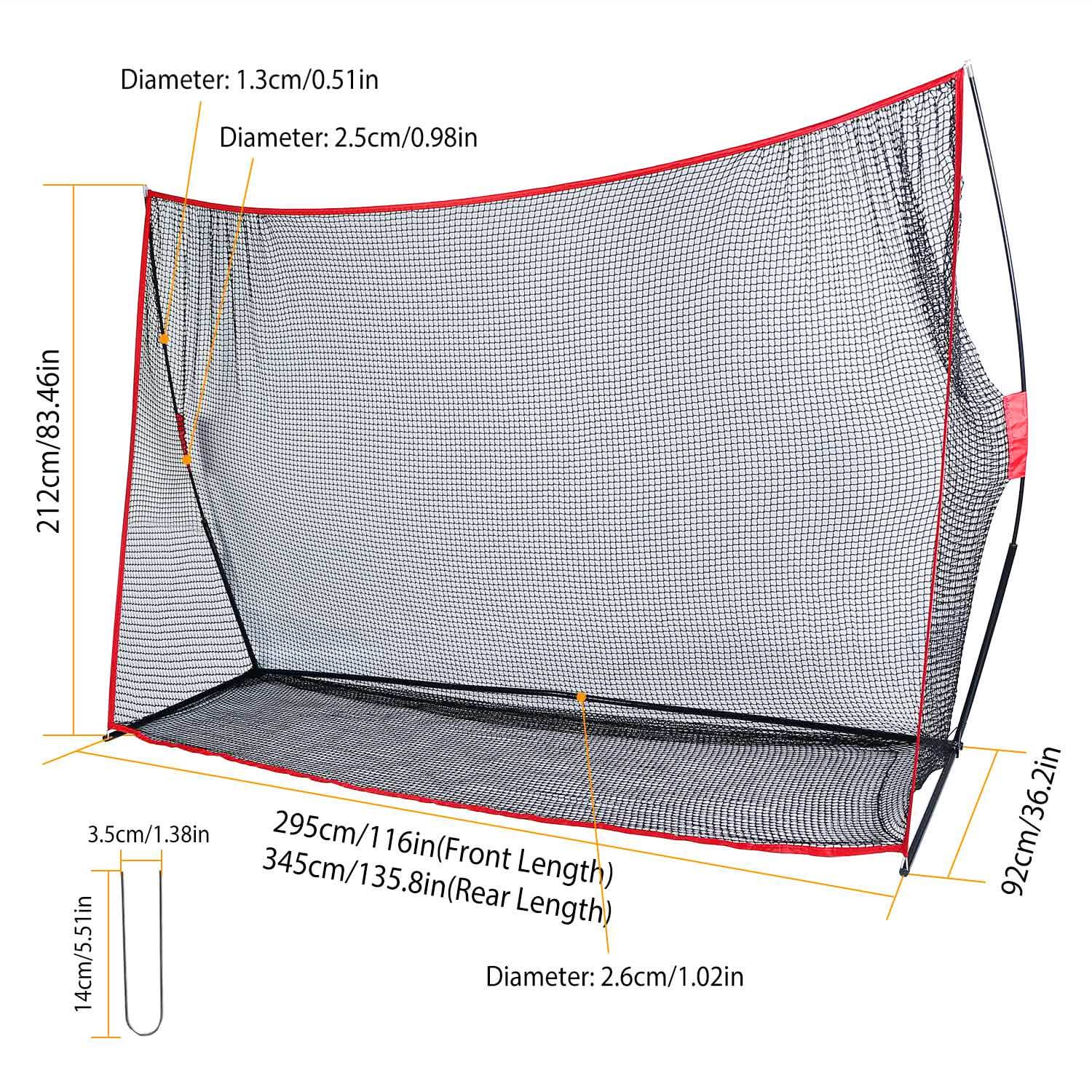 Net Indoor Portable Gold Practice Outdoor Recreation - Tophatter Daily Deals