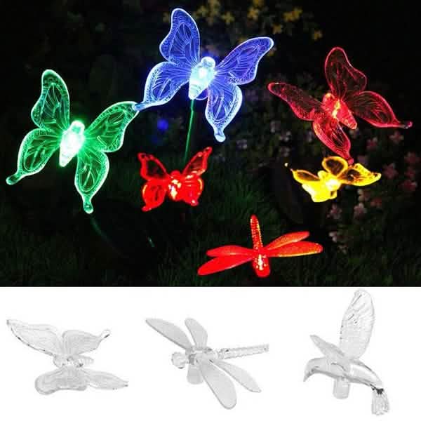New Decorative Solar Outdoor Lights Solar Outdoor Lights - Tophatter Daily Deals
