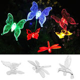 New Decorative Solar Outdoor Lights Solar Outdoor Lights - Tophatter Daily Deals