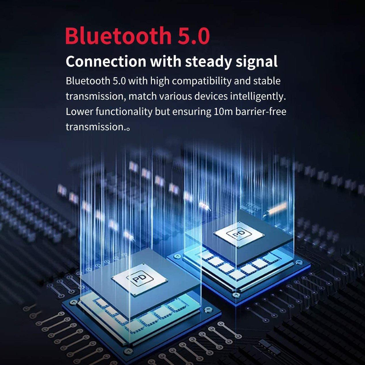 New Graffiti Wireless Earbuds Bluetooth 5.0 Earphones In-Ear Headphones - Tophatter Daily Deals