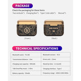 New Graffiti Wireless Earbuds Bluetooth 5.0 Earphones In-Ear Headphones - Tophatter Daily Deals