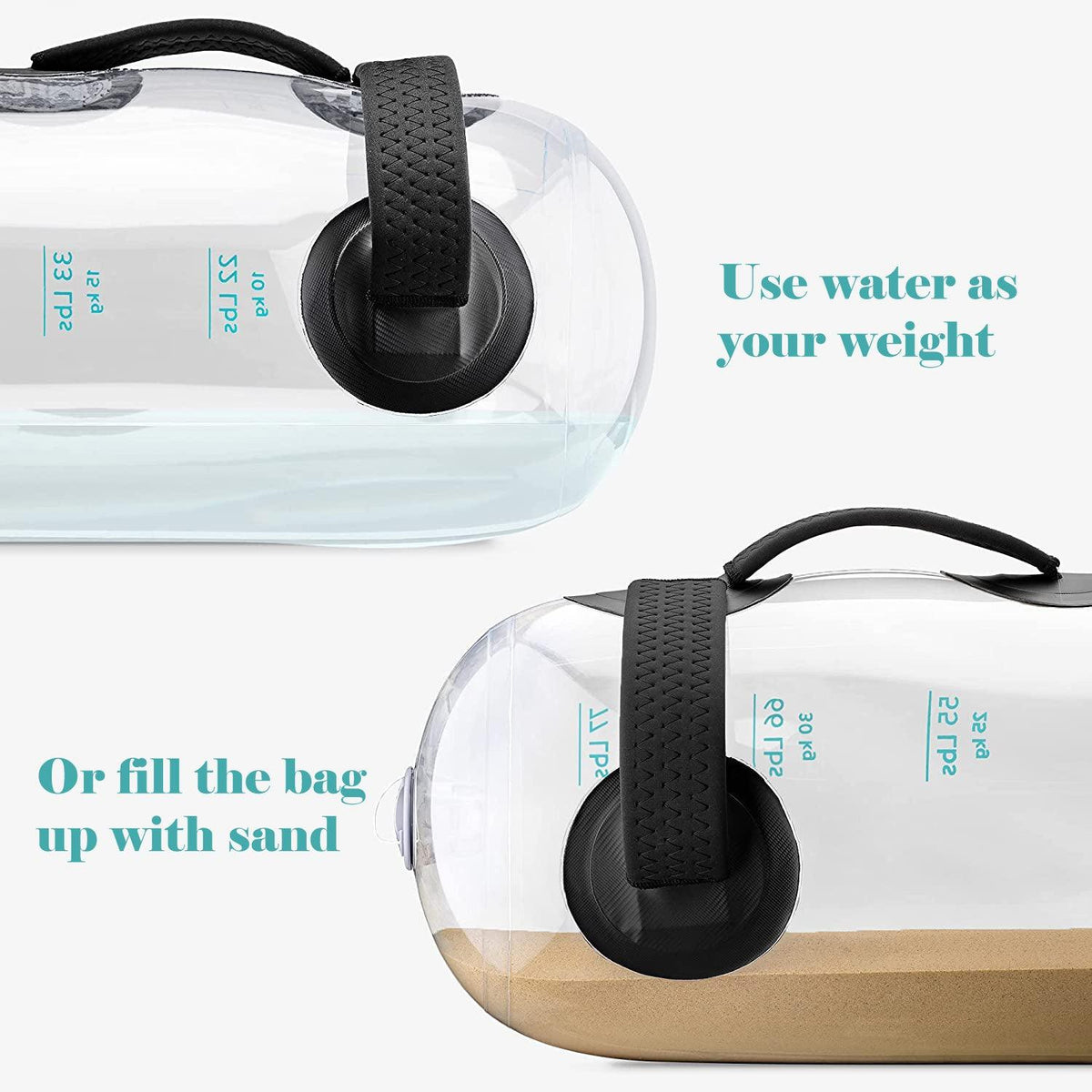 Weight Water Bag - Home Gym Workouts Equipment Exercise & Fitness - Tophatter Daily Deals