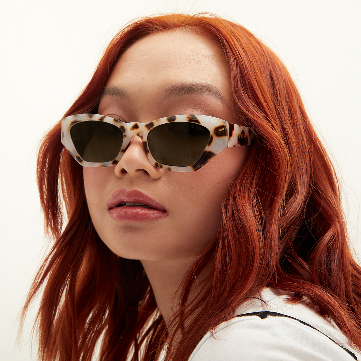 TopFoxx Bright as my Future - Tortoise Women's Sunglasses Sunglasses - Tophatter Daily Deals