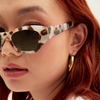TopFoxx Bright as my Future - Tortoise Women's Sunglasses Sunglasses - Tophatter Daily Deals