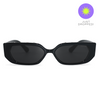 TopFoxx Sparkle In Your Eye - Women's Black Sunglasses Sunglasses - Tophatter Daily Deals