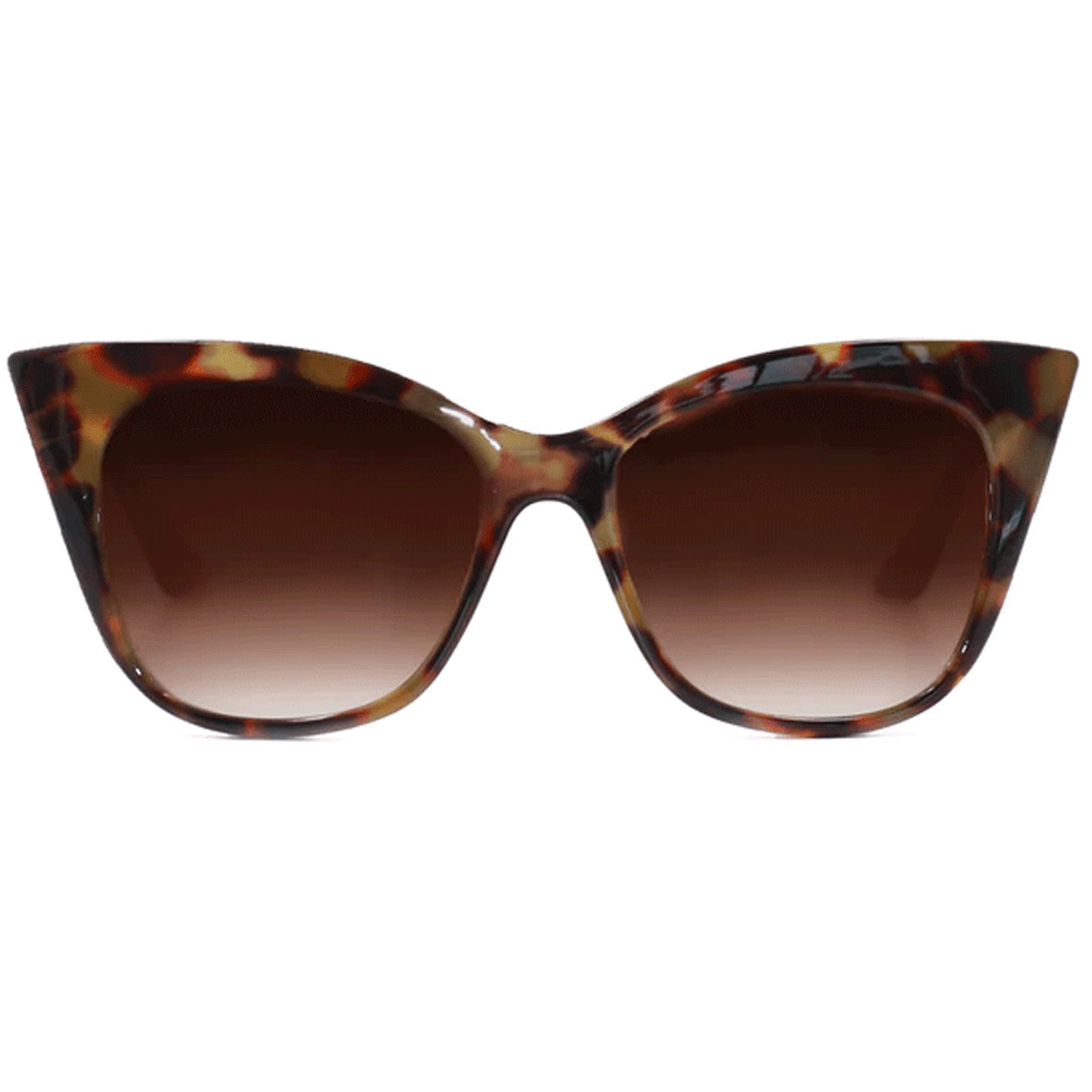 TopFoxx Sustainable Venice - Tortoise Shell Women's Sunglasses Sunglasses - Tophatter Daily Deals
