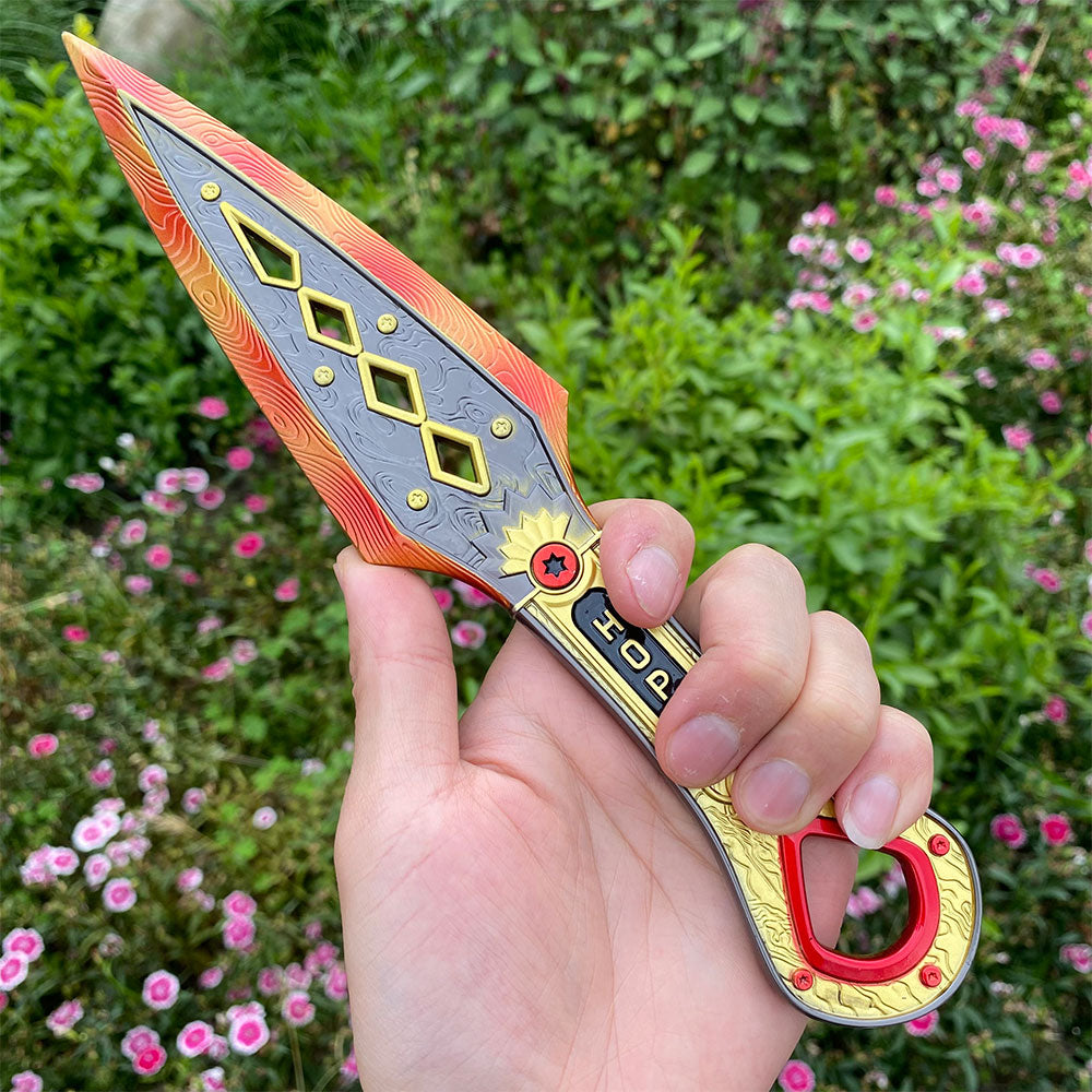 Wraith Heirloom Recolor Hope's Dawn Wraith Kunai Top Rank Metal Replica - Tophatter Daily Deals