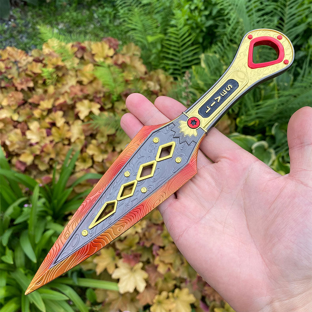 Wraith Heirloom Recolor Hope's Dawn Wraith Kunai Top Rank Metal Replica - Tophatter Daily Deals