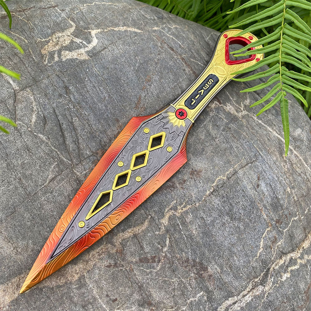 Wraith Heirloom Recolor Hope's Dawn Wraith Kunai Top Rank Metal Replica - Tophatter Daily Deals