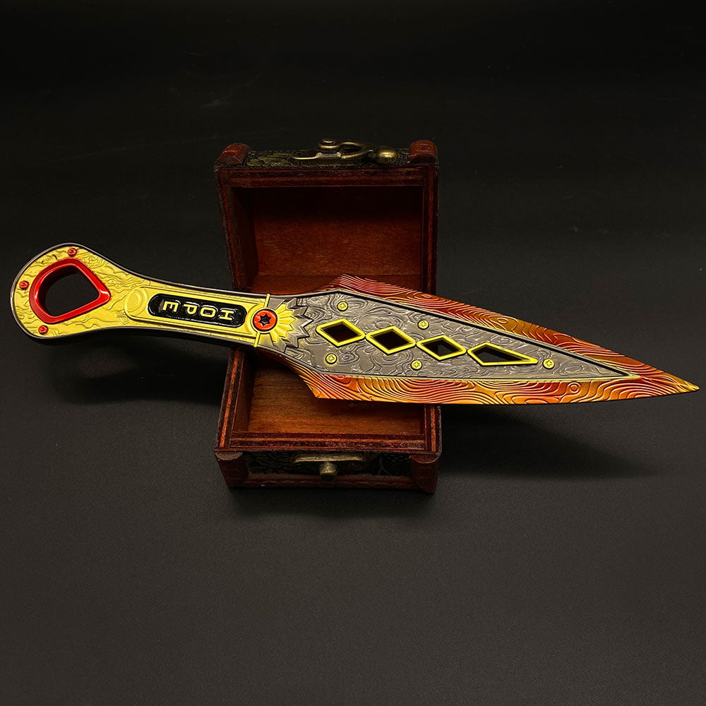 Wraith Heirloom Recolor Hope's Dawn Wraith Kunai Top Rank Metal Replica - Tophatter Daily Deals