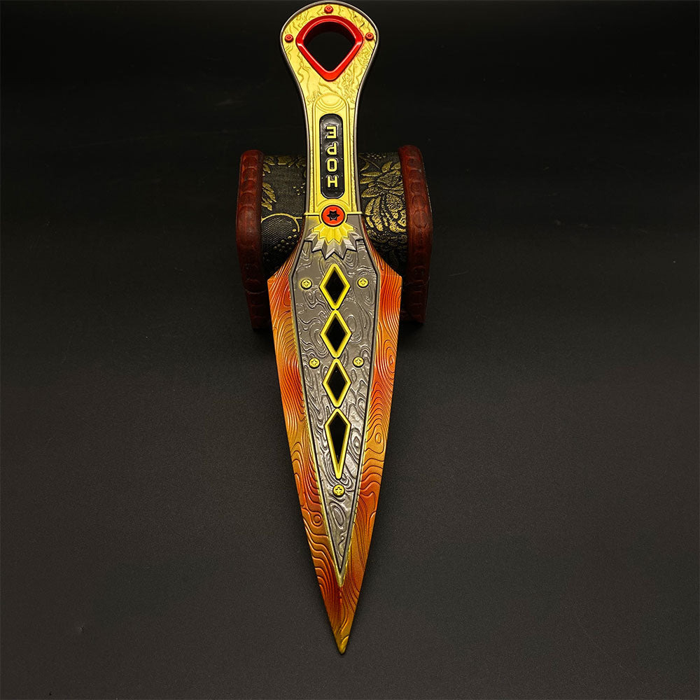 Wraith Heirloom Recolor Hope's Dawn Wraith Kunai Top Rank Metal Replica - Tophatter Daily Deals