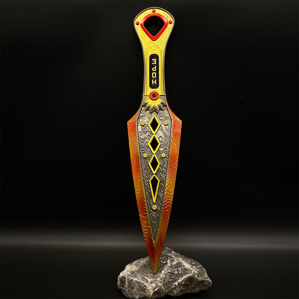 Wraith Heirloom Recolor Hope's Dawn Wraith Kunai Top Rank Metal Replica - Tophatter Daily Deals