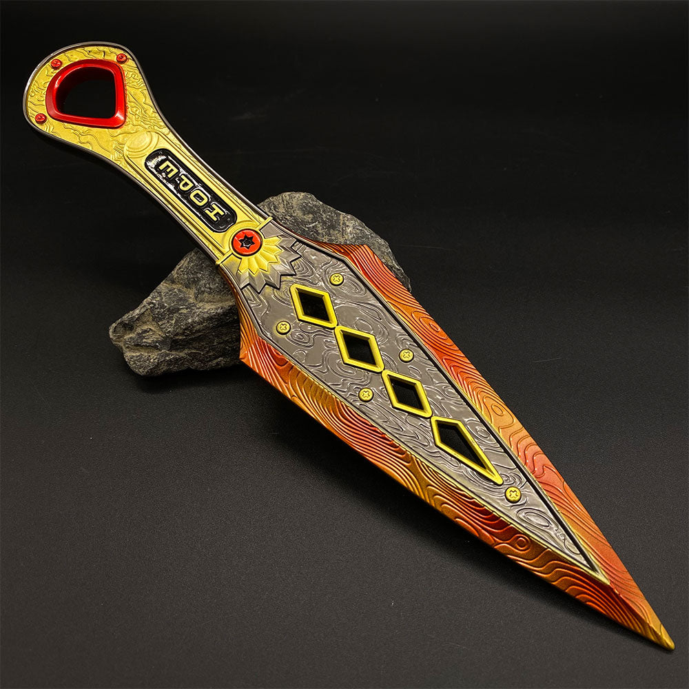 Wraith Heirloom Recolor Hope's Dawn Wraith Kunai Top Rank Metal Replica - Tophatter Daily Deals