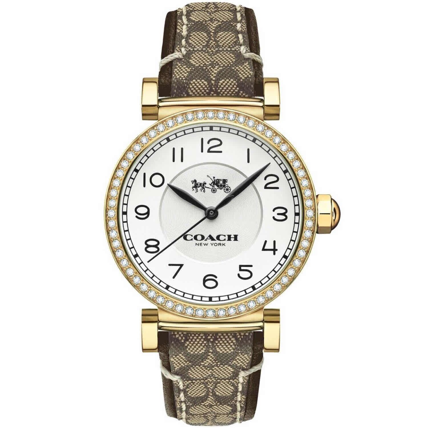 Coach Women's Madison // 14503397 White Watches - Tophatter Daily Deals